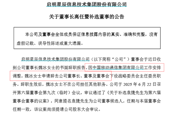 A股突发，58岁女董事长辞职  第1张
