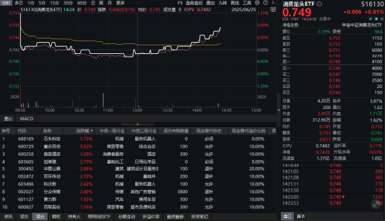 提振消费再出政策利好！大消费反攻，消费龙头ETF（516130）午后翻红！布局时机已至？  第1张
