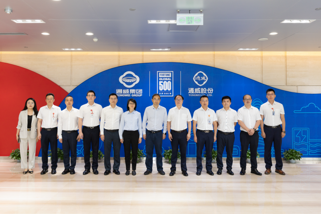 宁德时代市场体系联席总裁、零碳能源事业部总裁郑叶来一行莅临通威座谈交流  第3张