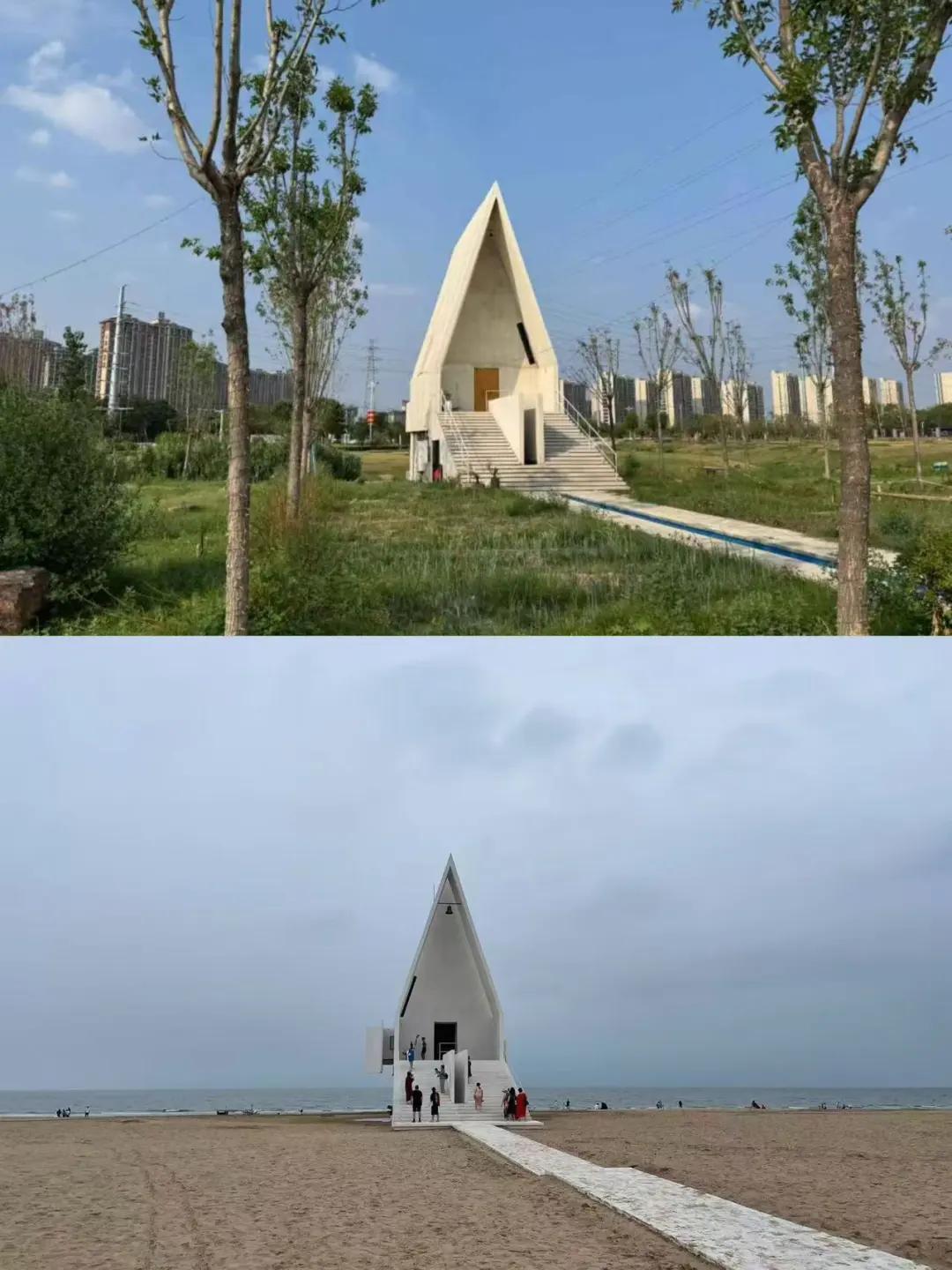 河南新乡“阿那亚分亚”没法打卡了！花了6万元仿建、又花了2万多元改建，仍被法院判决拆除  第6张