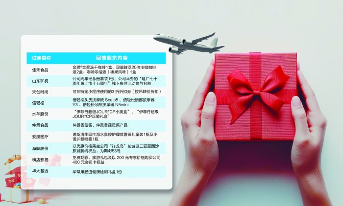 30多家A股公司今年向股东发过产品  第1张