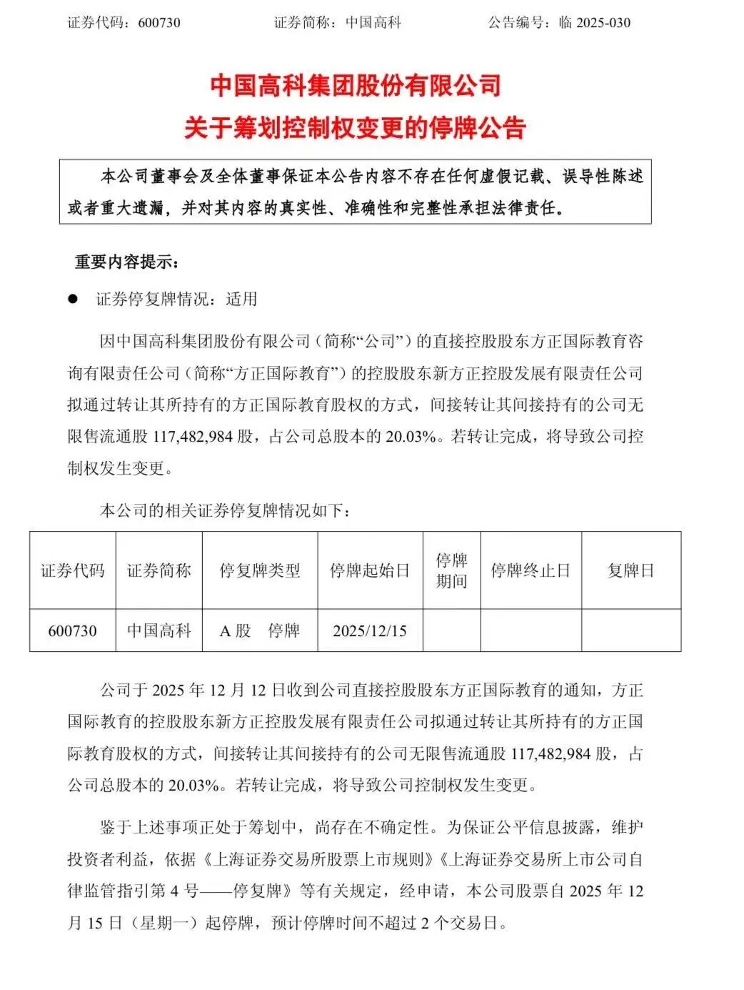 600730拟易主，股票“提前”涨停？  第1张