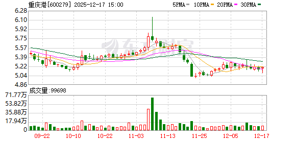 重庆港：当前数字化转型的重点落地场景果园港，果园港已经成为长江上游首个“双四星”港口  第1张