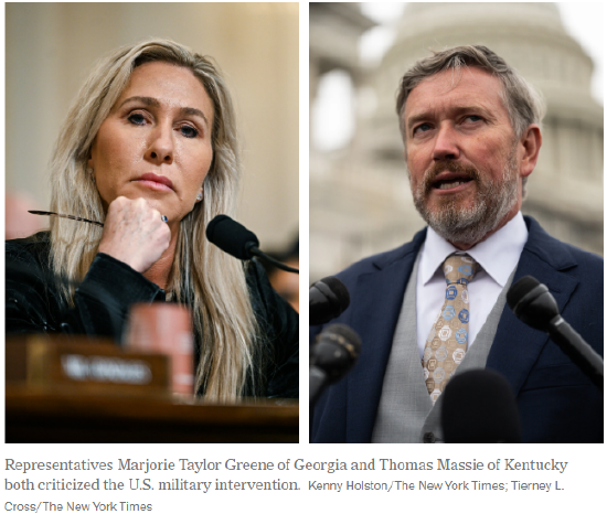 特朗普的委内瑞拉行动 恐酿“让美国再次伟大”运动新裂痕  第3张