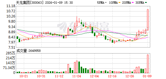 天龙集团：公司不存在逾期担保  第1张
