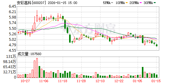 安彩高科：2026年2月3日召开2026年第一次临时股东会  第1张