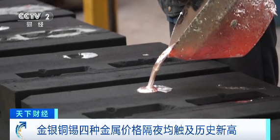 金、银、铜、锡，价格同时创新高  第5张