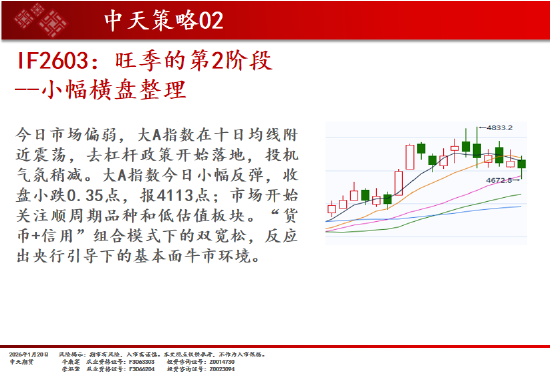 中天期货:商品指数修理整理 原油冲高回落  第3张
