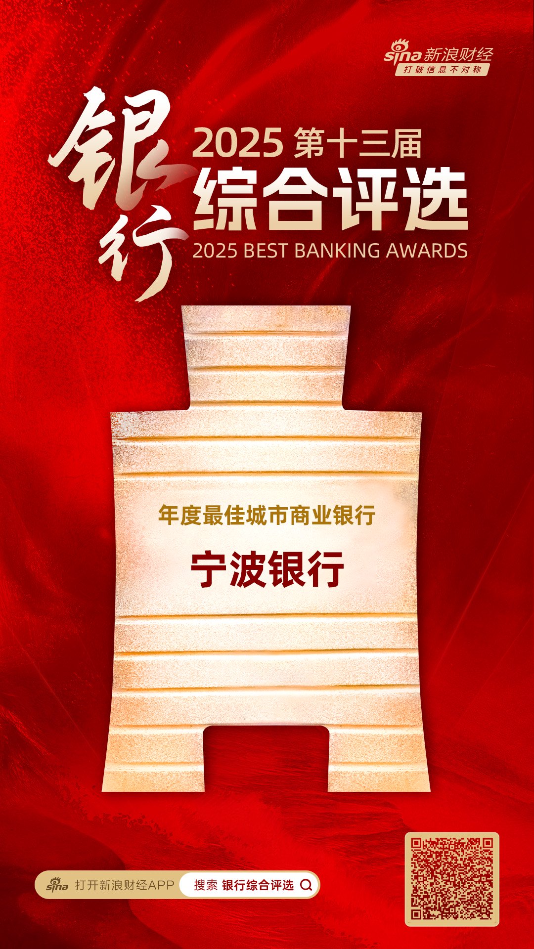 宁波银行获评“年度最佳城市商业银行”  第1张