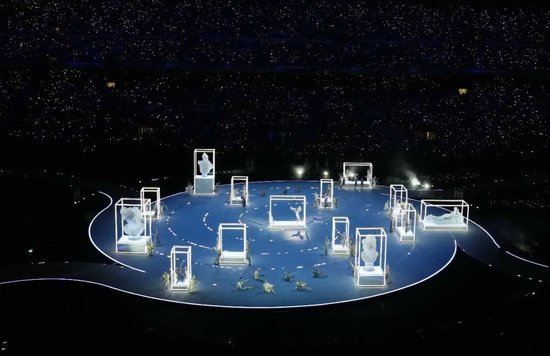 新华社出图丨这次是米兰冬奥会开幕式！每一张都是屏保  第1张