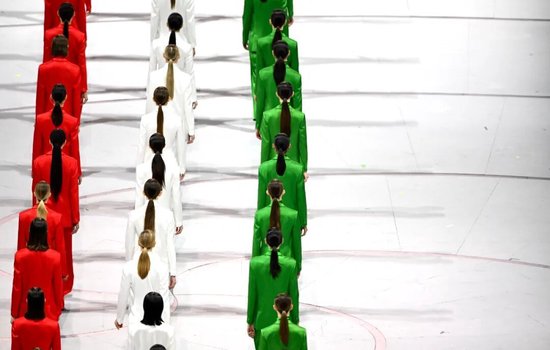 新华社出图丨这次是米兰冬奥会开幕式！每一张都是屏保  第8张