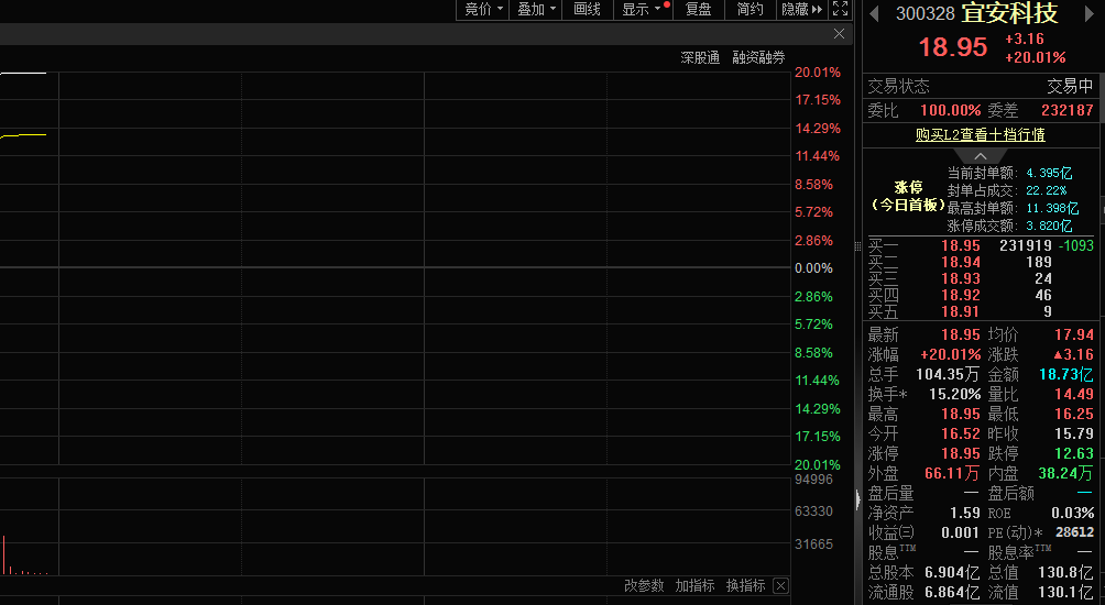 镁需求有望大幅提升，宜安科技股价20CM涨停  第1张