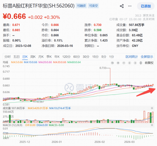 逆市“九连阳”！标普A股红利ETF华宝（562060）连续5日揽金8.9亿元，机构：高股息逻辑有望继续形成支撑  第2张