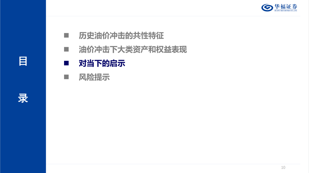 历史油价上行阶段的大类资产表现【华福金工·李杨团队】  第11张