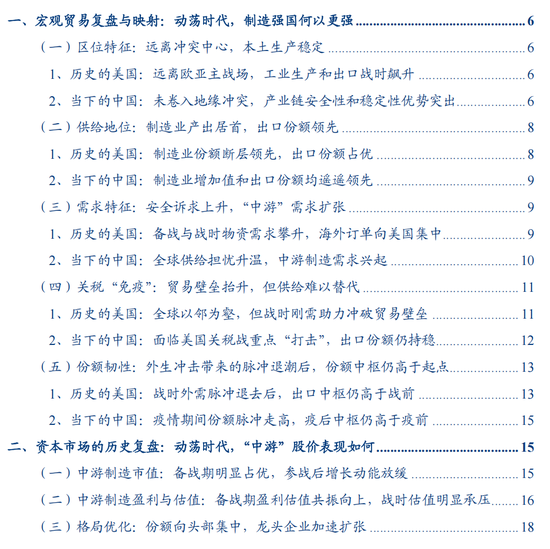张瑜：从二战美国看变局下的“中游”突围——战略看多中游制造系列六  第1张